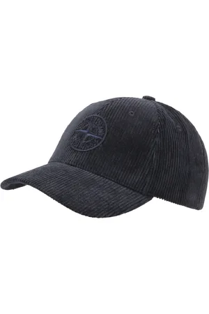 Stone Island Tilbehør, Herre, Blå, ONE SIZE, Velvet Cap med Model 811599662