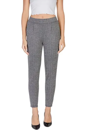 Ichi Bukser, Dame, Sort, XS, Polyester, Sort Polyester Kvinders Efterår/Vinter Bukser