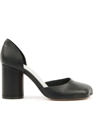 Maison Margiela Sko, Dame, Sort, 37 EU, Sorte høje blokhæle sko