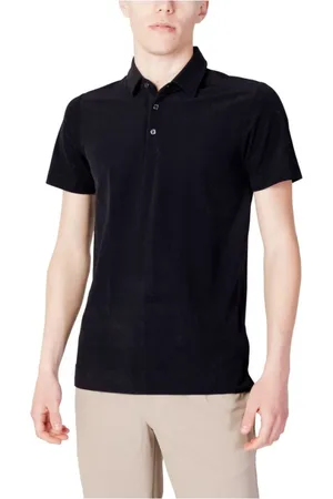 sunseeker Top, Herre, Sort, M, Polyester, Sort Polyester Polo Skjorte Forår/Sommer Kollektion