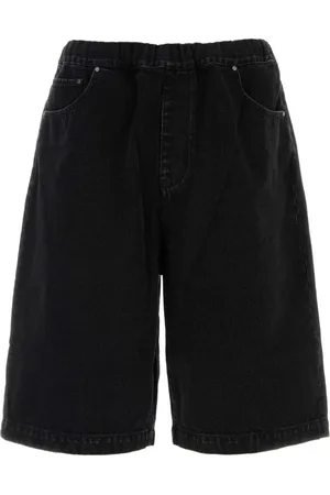 Entire Studios Shorts, Herre, Sort, S, Denim, Sort Denim Bermuda Shorts