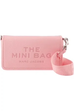 Marc Jacobs Taske, Dame, Lyserød, ONE SIZE, Tyl, Laeder crossbody-tasker