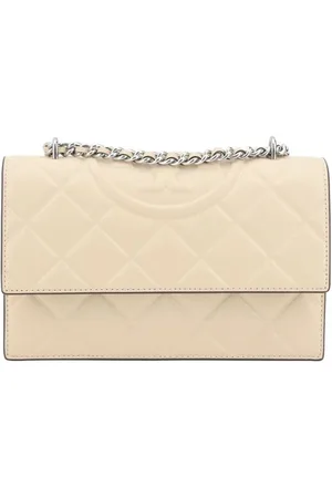 Tory Burch Taske, Dame, , ONE SIZE, Uld, Mini Læder Skuldertaske med Kæde