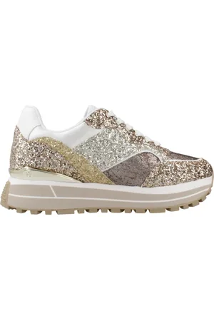 Liu Jo Sko, Dame, Gul, 38 EU, Maxi Wonder Sneakers