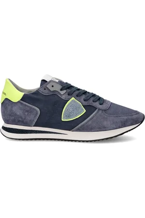 Philippe model Sko, Herre, Blå, 40 EU, Bomuld, Sneakers Trpx Running