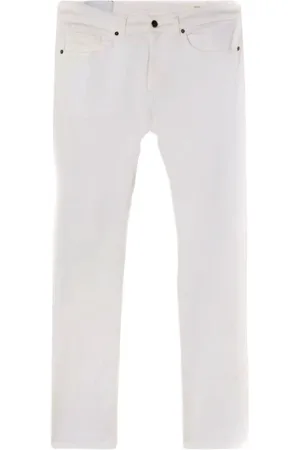Dondup Jeans, Herre, Hvid, W36, Bomuld, Slim-fit Jeans