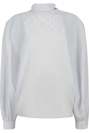 Marni Bluser & Skjorter, Dame, Blå, XS, Blå Top Mode Stil
