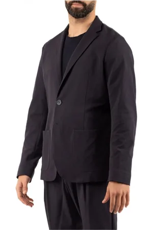 HERNO Jakke, Herre, Blå, L, Uld, Stilfuld Herrejakke