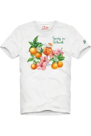 MC2 SAINT BARTH Top, Herre, Hvid, XL, Uld, Stilfulde T-shirts og Polos Kollektion