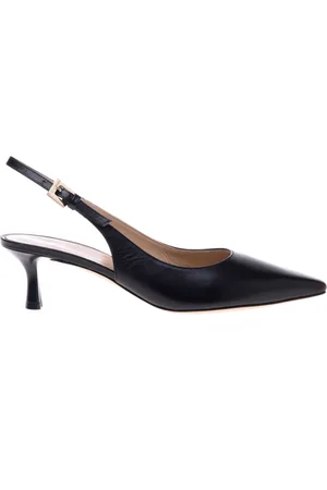BALDININI Sko, Dame, Sort, 41 EU, Tyl, leather slingback