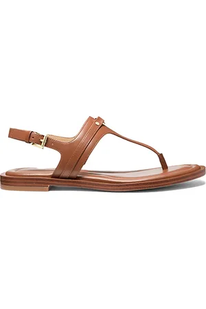 Michael Kors Sko, Dame, Brun, 36 EU, Læder, Thong Sandal til kvinder