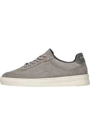 Filling pieces Sko, Herre, Grå, 43 EU, Suede, Mondo Suede
