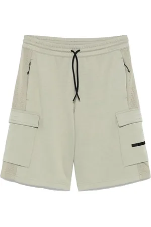 EA7 Shorts, Herre, Grøn, M, Uld, Stilfulde Herrebukser