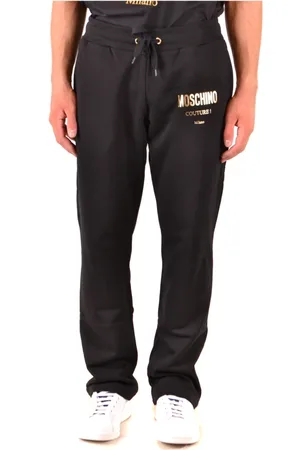 Moschino Bukser, Herre, Sort, XS, Track Bukser til Mænd