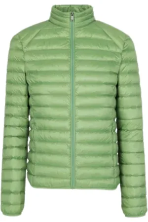Jott Jakke, Herre, Grøn, 2XL, Uld, Quiltet Jakke med Mat Foring