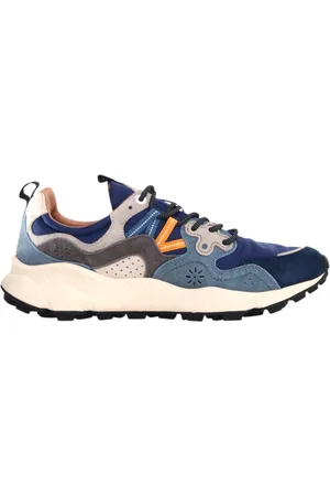 Flower Mountain Sko, Herre, Flerfarvet, 43 EU, Nylon, Blå Sneakers Yamano 3 MAN
