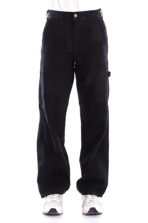 Dickies Bukser, Herre, Sort, W31, Bomuld, Logo Baglomme Lynlås Knapper Bukser