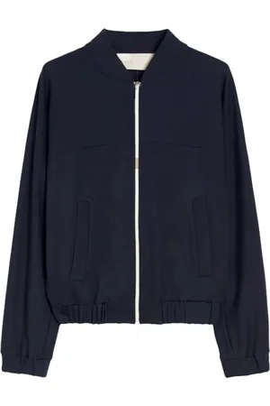 iBlues Sweathshirts & Hoodies, Dame, Blå, XL, Uld, Blå Sweater med Sporty og Glamourøse Detaljer