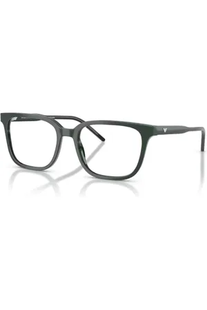 Emporio Armani Tilbehør, unisex, Grøn, 52 MM, Grønne Briller Rammer EA 3258