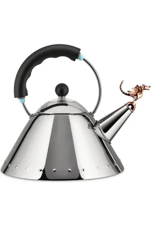 Alessi Home, unisex, Grå, ONE SIZE, Uld, Sort Stål Tekande