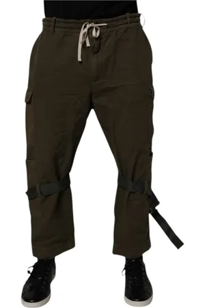 Dolce & Gabbana Bukser, Herre, Brun, 2XL, Bomuld, Brun Cargo Bukser Bomuld Stræk