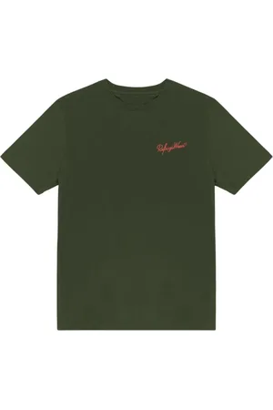 RefrigiWear Top, Herre, Grøn, L, Uld, Klassisk Ennis T-Shirt til mænd