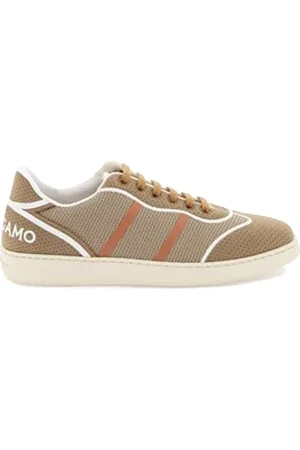 Salvatore Ferragamo Sko, Herre, Brun, 40 1/2 EU, Dedalo Sneakers til Mænd