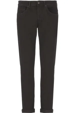 Dondup Jeans, Herre, Sort, W29, Bomuld, Sorte Jeans til Moderne Mænd
