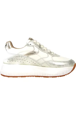 Voile blanche Sko, Dame, Flerfarvet, 35 EU, Læder, Hvide Sneakers Lana Fresh