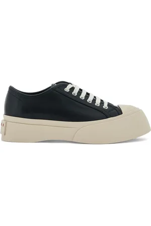 Marni Sko, Dame, Sort, 36 EU, Uld, Stilfulde Sneakers til Kvinder