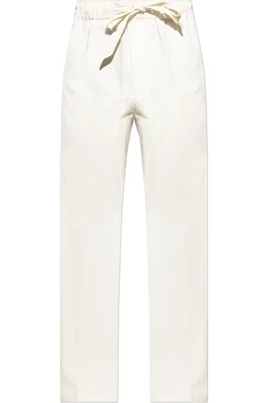 Lanvin Bukser, Herre, , S, Bomuld, Løstsiddende bomuldsbukser