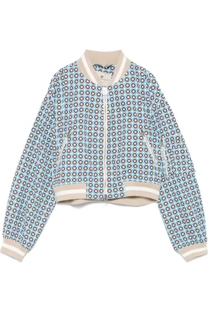 ERMANNO SCERVINO Jakke, Dame, Flerfarvet, M, Geometrisk Mønster Jakke