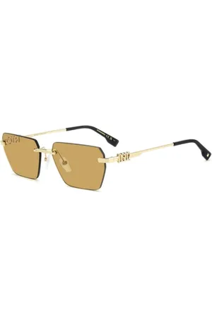 Dsquared2 Tilbehør, unisex, Sort, 58 MM, Uld, Stilfulde solbriller D2 0102/S