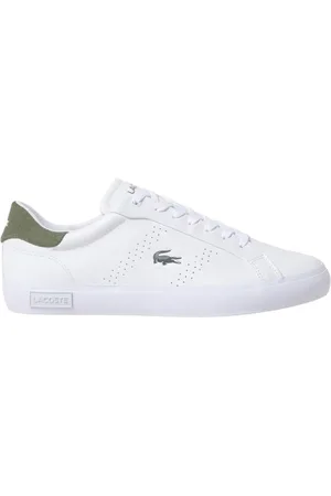 Lacoste Sko, Herre, Hvid, 43 EU, Hvide Sneakers Powercourt 2.0