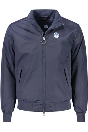 North Sails Jakke, Herre, Blå, XL, Blå Polyamid Bomberjakke