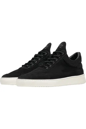 Filling pieces Sko, Herre, Sort, 41 EU, Suede, Lav Suede