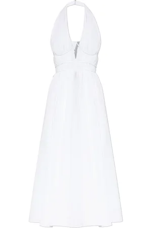 Cult Gaia Kjole, Dame, Hvid, XS, Bomuld, Kjole Dasia