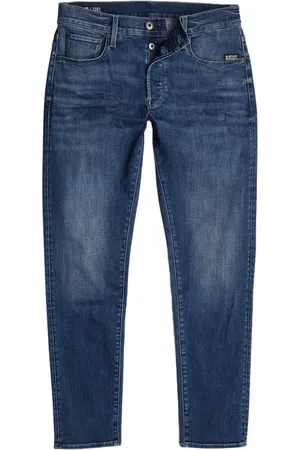 G-Star Jeans, Herre, Blå, W33, Bomuld, Slim Jeans