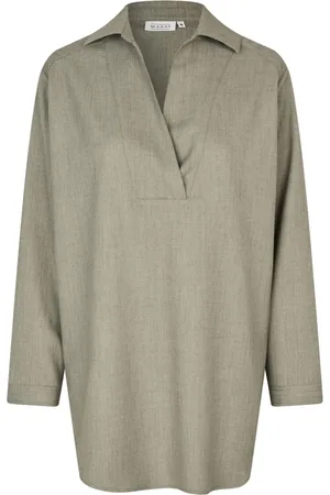 Masai Kjole, Dame, Grå, L, Elegant Tunika Top