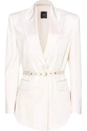 Pinko Jakke, Dame, Lyserød, M, Bomuld, Goldeneye Blazer
