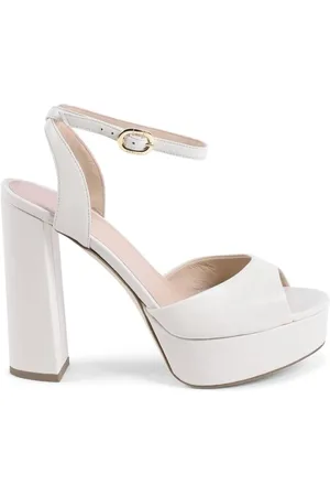 DEE OCLEPPO Sko, Dame, Hvid, 38 EU, Læder, Hvid Læder Sandal