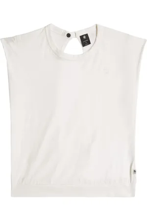 G-Star Top, Dame, Hvid, S, Ærmeløs top med åben ryg