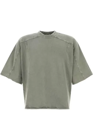 Entire Studios Top, Herre, Grå, XL, Bomuld, Oversize Duegrå Bomuld T-Shirt