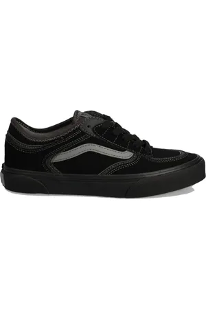 Vans Sko, Dame, Sort, 35 EU, Klassiske Rowley Sneakers i Sort
