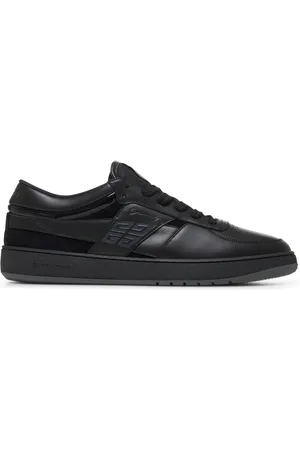 Givenchy Sko, Herre, Sort, 45 EU, Uld, Sorte Sneakers med 4G Logo