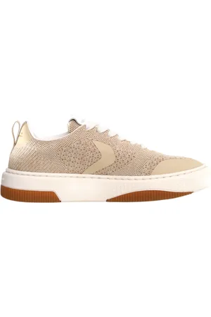 Voile blanche Sko, Dame, , 37 EU, Uld, Strik Sneakers til Kvinder