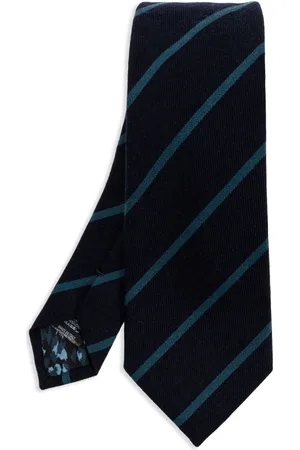 Paul Smith Tilbehør, Herre, Blå, ONE SIZE, Stribet herre slips