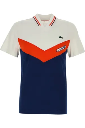 Lacoste Top, Herre, Flerfarvet, L, Uld, Stilfulde Skjorter til Mænd og Kvinder