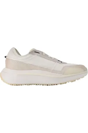 Y-3 Sko, Dame, Hvid, 37 1/2 EU, Uld, Stof sneakers