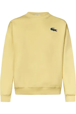 Lacoste Sweathshirts & Hoodies, Herre, Gul, S, Uld, Gul Sweater